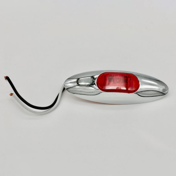 Red/Chrome clearance light