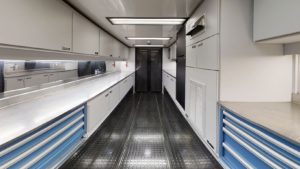Yamaha High Tech transporter interior